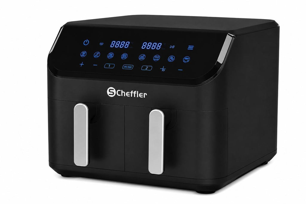 Scheffler XXL Dubbele Airfryer – 9 Liter –