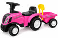 Looptractor met Kar – Roze